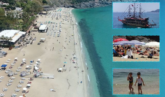Alanya sahillerine yaz geldi!