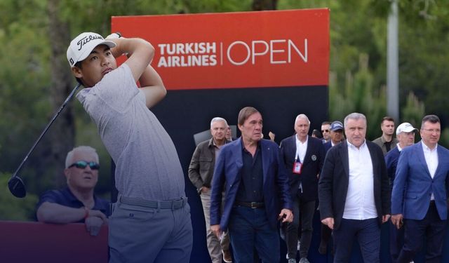 Bakan Bak "Turkish Airlines Open 2026 Golf Turnuvası" için Antalya'da!