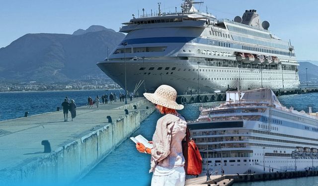 Antalya ve Türkiye'de kruvaziyerle nisanda gelen turist sayısı ilk 3 ayı geride bıraktı!