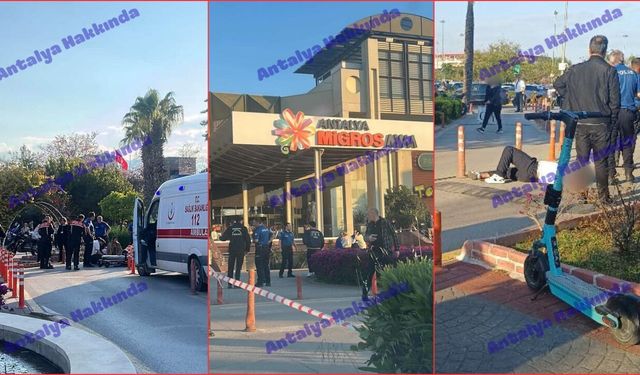 Antalya’da polisten kaçan şüpheli vuruldu! "Abi Allah çarpsın çok acıyor"