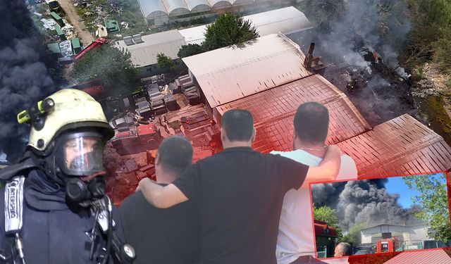 Antalya'da depo yangını kontrol altına alındı!