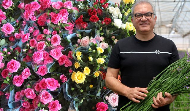 Antalya’dan Anneler Günü mesaisi: 16 ülkeye çiçek sevkiyatı hızlandı