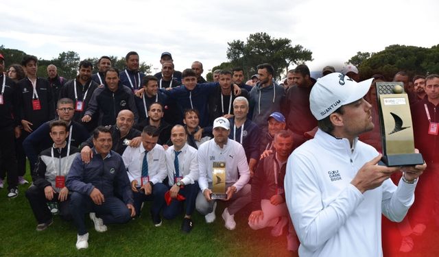 Antalya'da Turkish Airlines Open şampiyonu İsveçli Lindberg oldu!