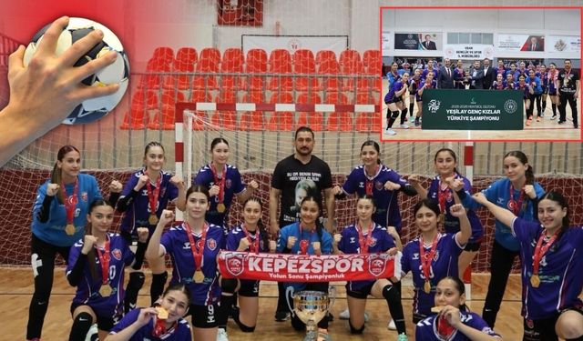 Antalya'da Kepez’in gençleri Türkiye şampiyonu!