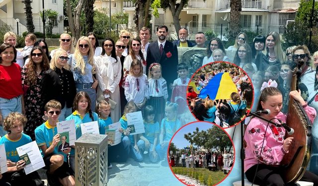 Antalya'da Ukrayna Kültür Parkı yenilendi!