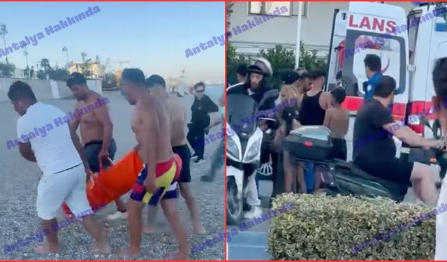 Antalya'da 3 çocuk boğulma tehlikesi atlattı!