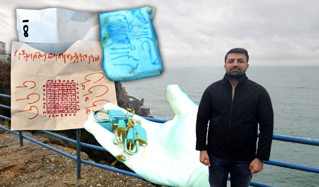 Antalya'da denizden büyü malzemesi çıkarmıştı: Tehdit edildi!