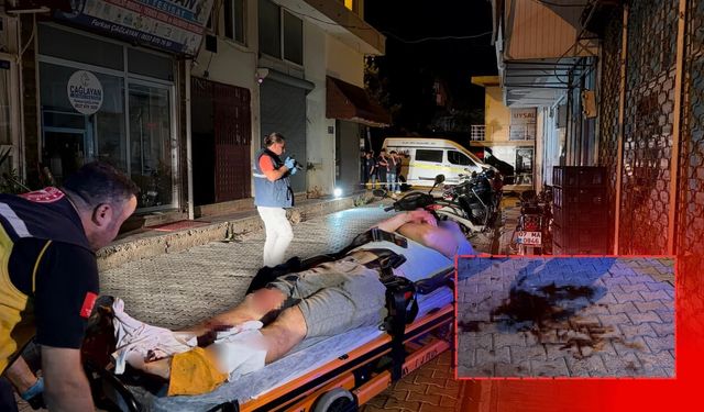 Antalya'da silahlı kavga: 1 kişi yaralandı!