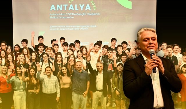 Gençlerin iklim talepleri Antalya'dan COP31’e taşınacak!