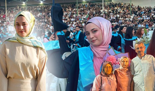 Antalya'da serebral palsiyle mücadelesini akademik başarıyla taçlandırdı