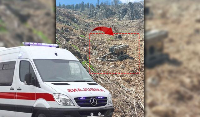 Antalya'da feci ölüm: İş makinesinin altında kalan operatör kurtarılamadı!