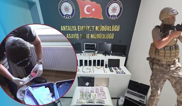 Antalya'da Avrupalı mülk sahiplerini vuran şebekeye darbe