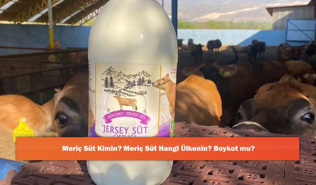 Meriç Süt Kimin? Meriç Süt Hangi Ülkenin? Boykot mu?