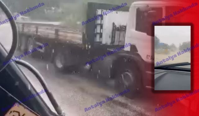 Antalya'da temmuz yağmuru! Beklenen yağış başladı