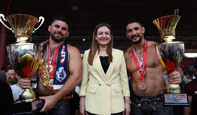 Kırkpınar’ın Başpehlivanı Erkan Taş