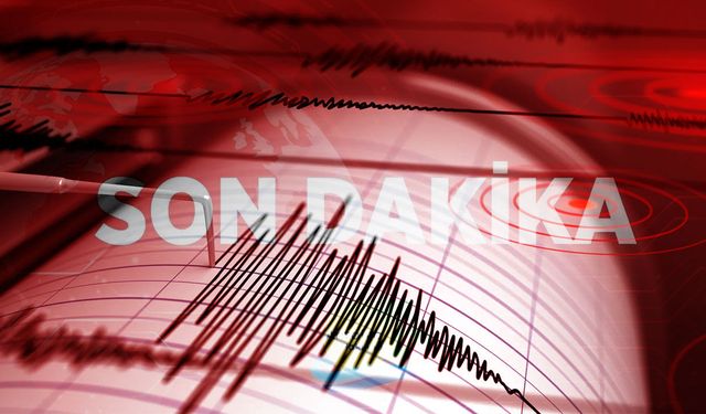 Antalya'da 3.5 büyüklüğünde deprem!