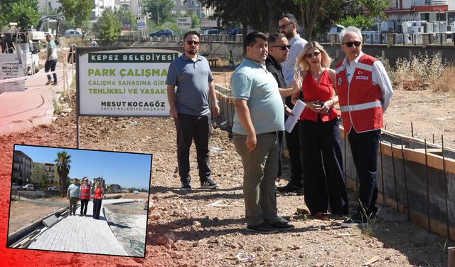 Kepez'de Fevzi Çakmak Mahallesi'ne yeni yaşam parkı!