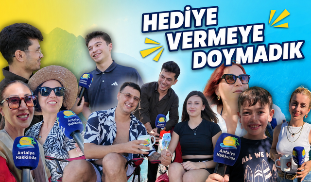 Antalya Hakkında tatil vermeye doymadı! "Para mutluluğu getirir mi?"