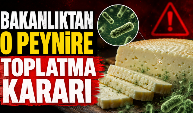Bakanlıktan ünlü peynir markası için toplatma kararı!