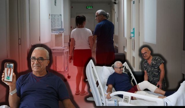 Ünlü tiyatrocu diz ağrılarına robotik cerrahi çözümü Antalya'da buldu