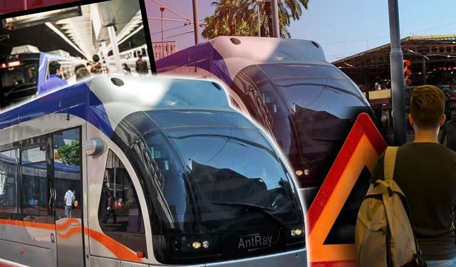 Antalya'da "normale döndü" denilen tramvay arızası devam ediyor!
