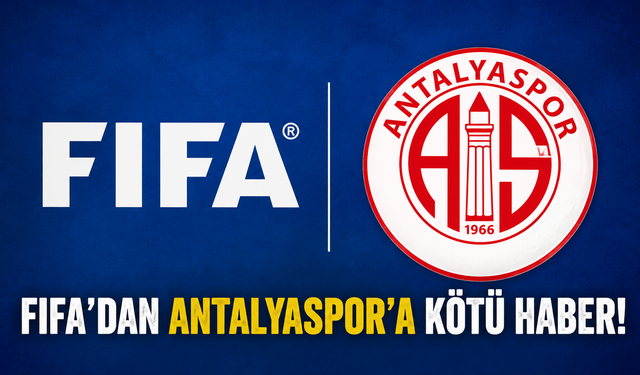 FIFA'dan Antalyaspor'a kötü haber!