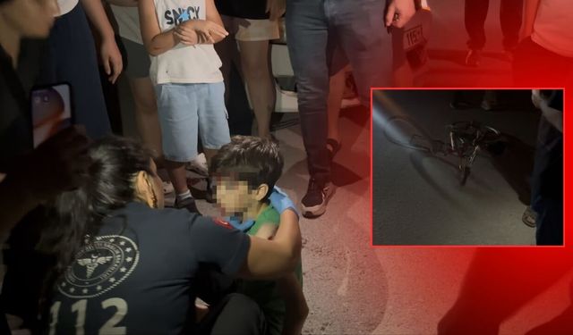 Burdur'da otomobil bisikletle çarpıştı! 2 çocuk yaralı