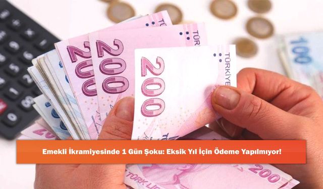 Emekli İkramiyesinde 1 Gün Şoku: Eksik Yıl İçin Ödeme Yapılmıyor!