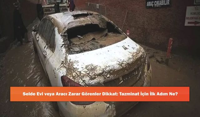 Selde Evi veya Aracı Zarar Görenler Dikkat: Tazminat İçin İlk Adım Ne?
