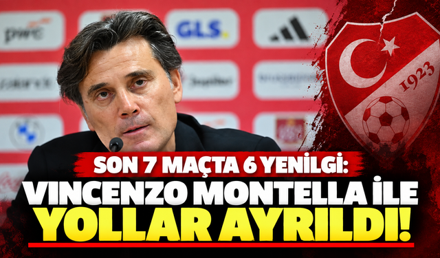 Son 7 maçta 6 yenilgi: Vincenzo Montella ile yollar ayrıldı!