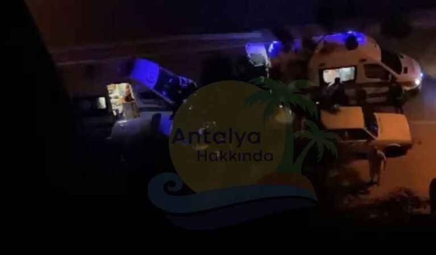 SONDAKİKA! Yer Antalya: 2 Kişiyi Silahla Vurdular
