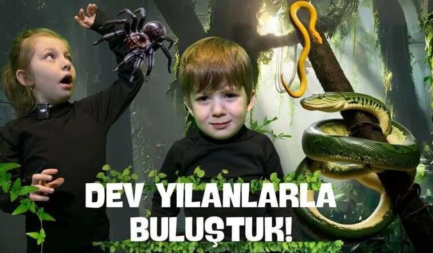Duru ve Doruk: Dev Yılanlar ve Timsahla Buluştular