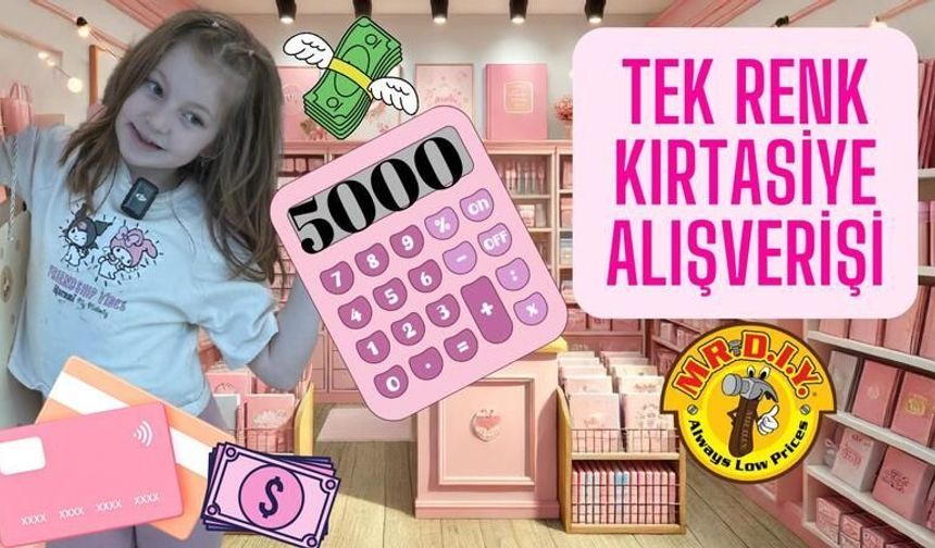 Duru ve Doruk Tek Renk Alışveriş Yaptı