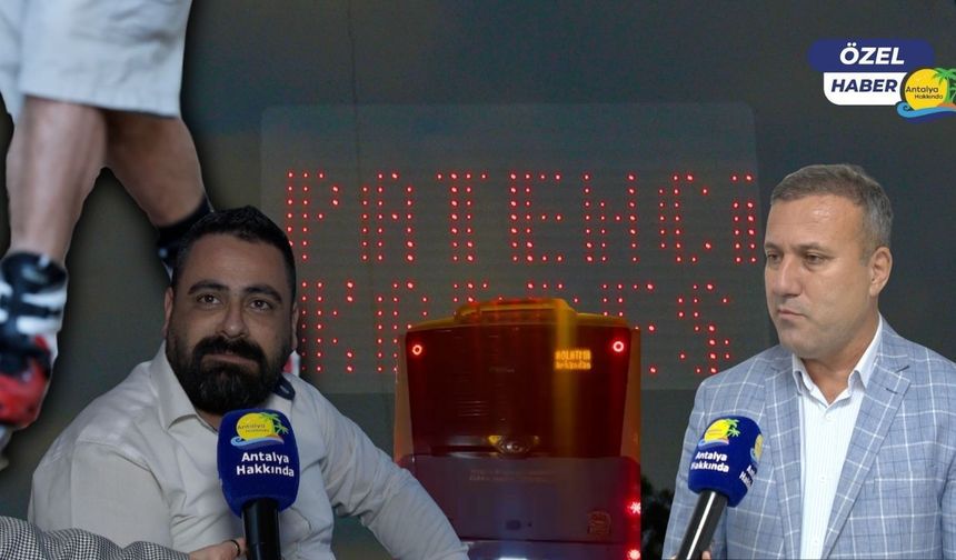 Antalya'da şoförlerin kanayan yarasıydı: Patenle ölüme davetiye çıkaranlar uyarıldı