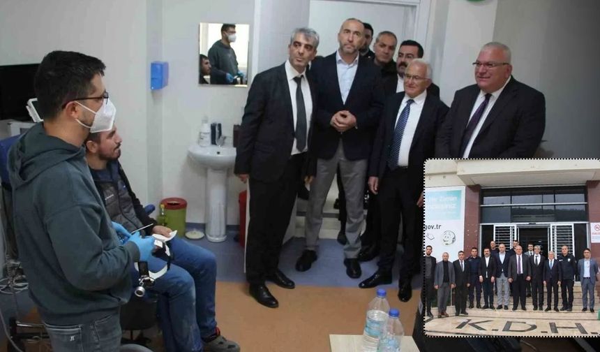 Kaymakam Güneş Kumluca Devlet Hastanesi’ne ziyarette bulundu