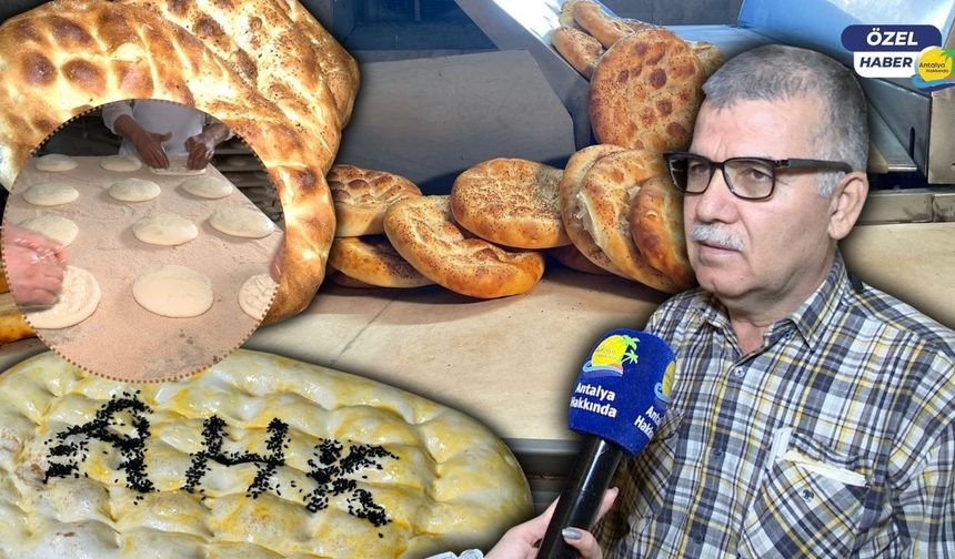 Antalya fırınlarında 'Ramazan Pidesi' mesaisi başladı! İşte bu yılki pide fiyatları...