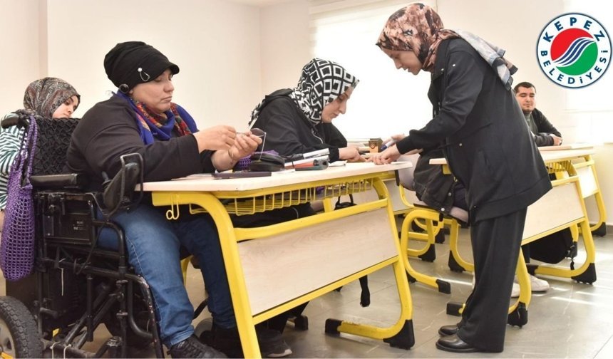 Kepez’den engelli adaylara sınav desteği!