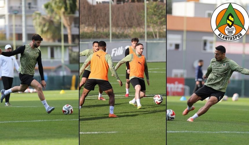 Alanyaspor, Galatasaray maçı hazırlıklarına başladı