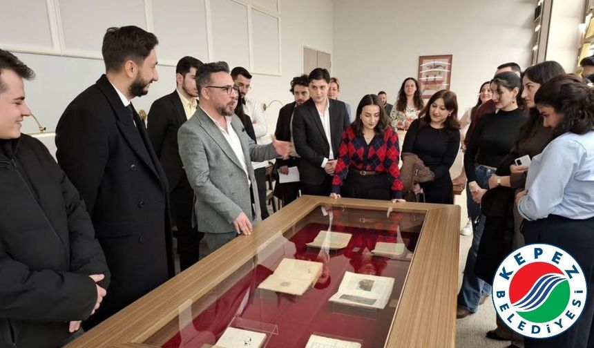 Kepez'den stajyer avukatlara anlamlı söyleşi