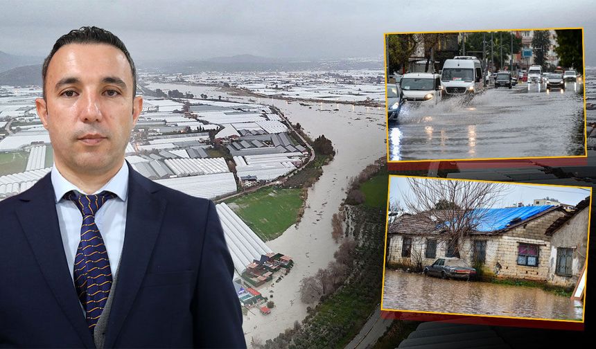 Prof. Dr. Karadirek: "Antalya'da 40 günlük yağmur, 4 saatte yağmaya başladı"