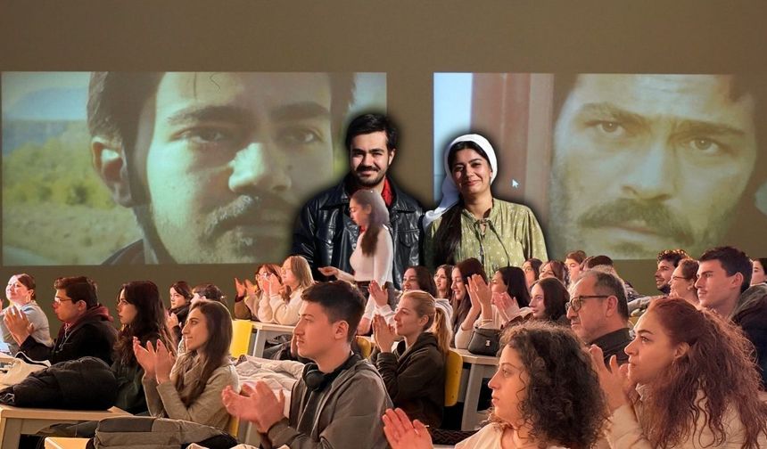 AÜ’de öğrenciler unutulmaz filmlerin sahnelerini yeniden çekiyor