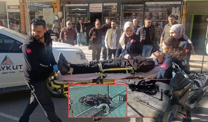 Antalya'da 100 metre arayla motosikletlileri yola savuran iki kaza: 1 yaralı