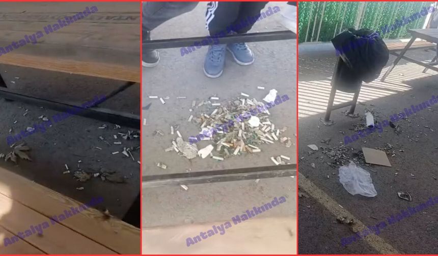 Antalya Adli Tıp Kurumu'nda çöp isyanı: "7 çöp kovası var yerler leş gibi"