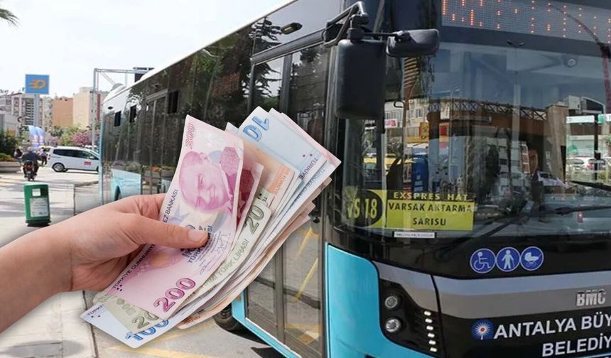 Antalya ulaşımında yeni dönem! O ücretler kaldırıldı