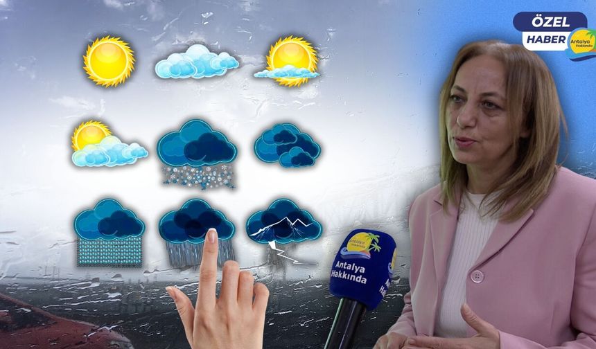 Antalya'ya meteorolojiden kötü haber! Bayram yağışlı geçecek