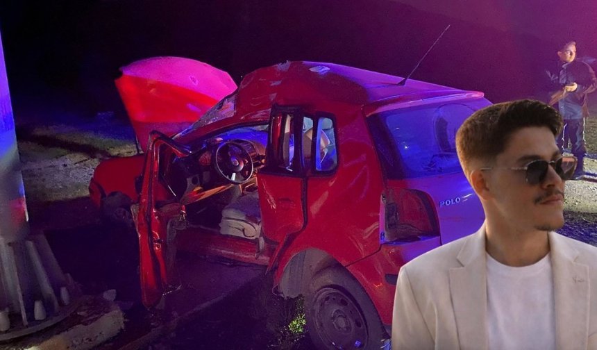 Burdur'da feci kaza sonrası yaşam mücadelesini kaybetti!