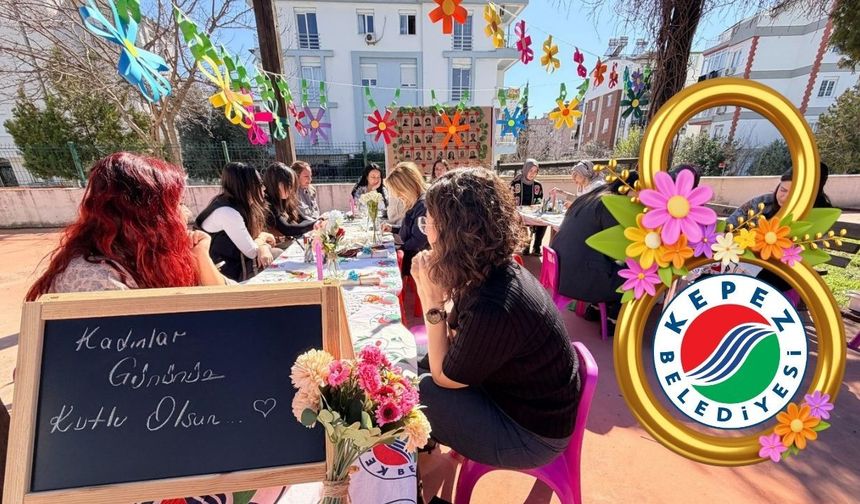 Kepez'de Kadınlar Günü'ne özel etkinlik düzenlendi