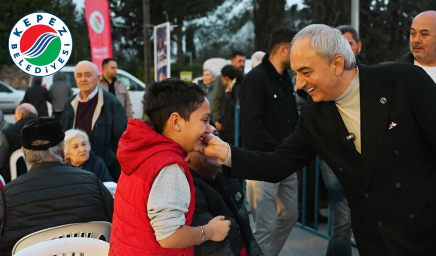 Kepez Belediyesi, Duacı Mahallesinde iftar sofrası kurdu