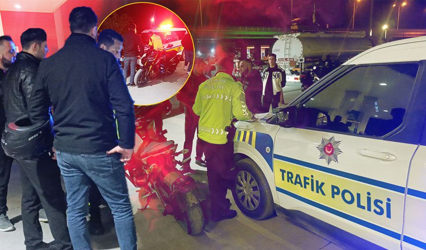 Antalya’da denetimde durdurulan motosikletliye ceza yağdı!