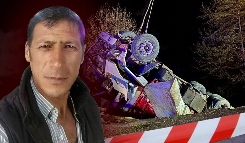 Antalya'da kamyon kazası can aldı!